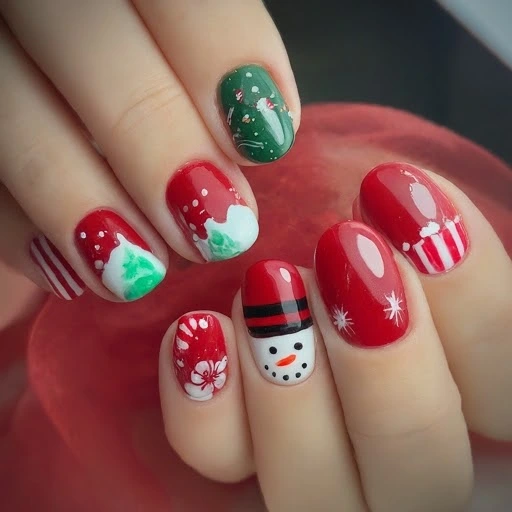 Everything You Need to Know About Red Christmas Nails 2024