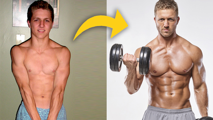How can a skinny guy build muscle fast?