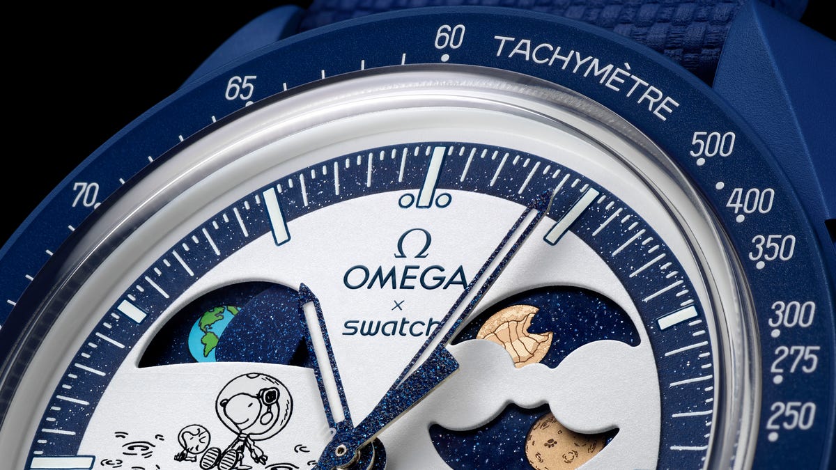 Moonswatch Cold Moon Gets a Winter Moonshine