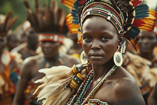 West African traditional clothes