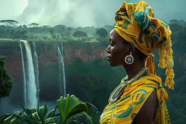 West African traditional clothes