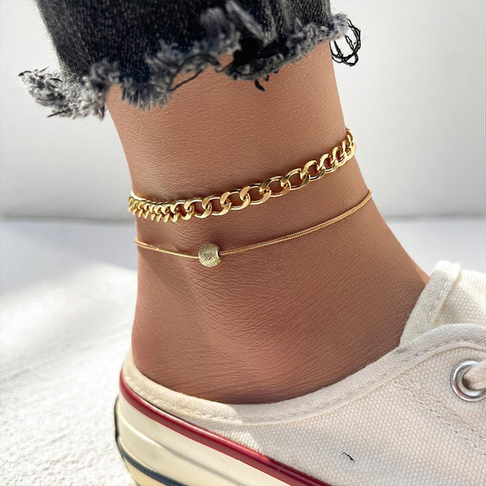Anklets with Small Charms