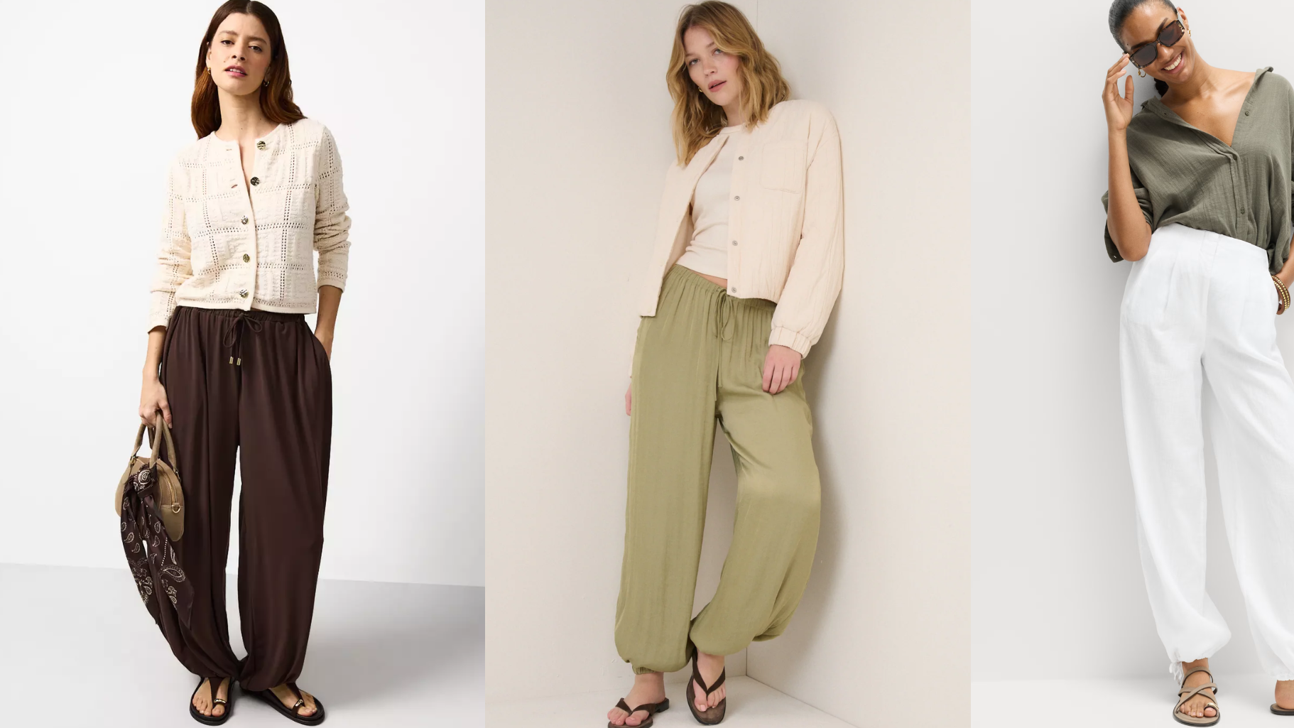 Lightweight Balloon Pants