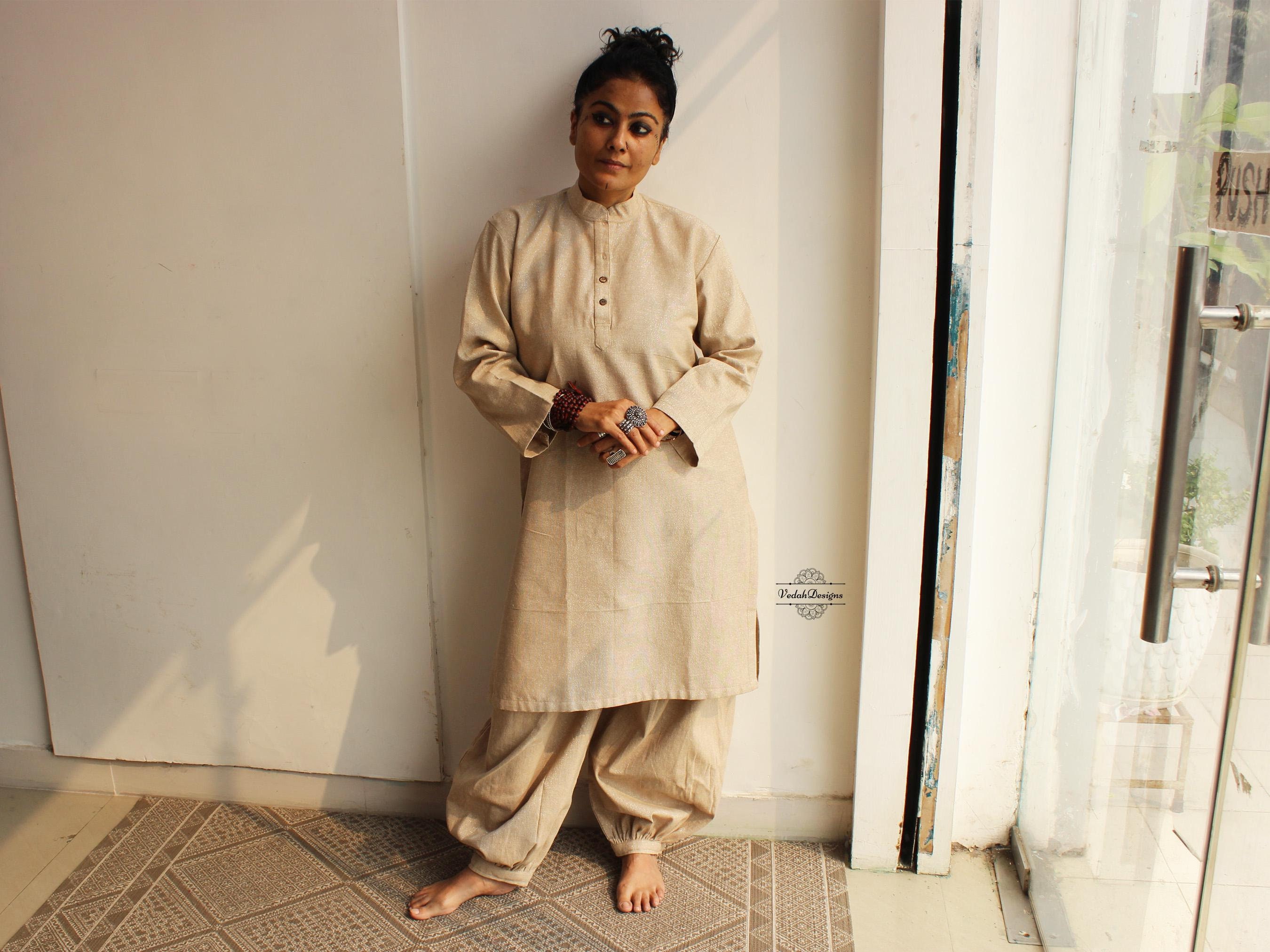 Balloon Pants with Kurta for Ladies