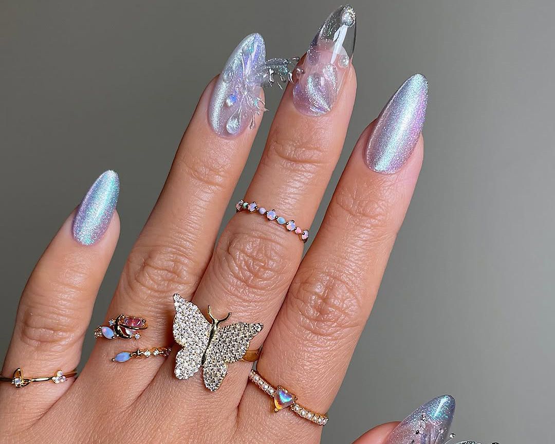 Nails With Charms Y2k