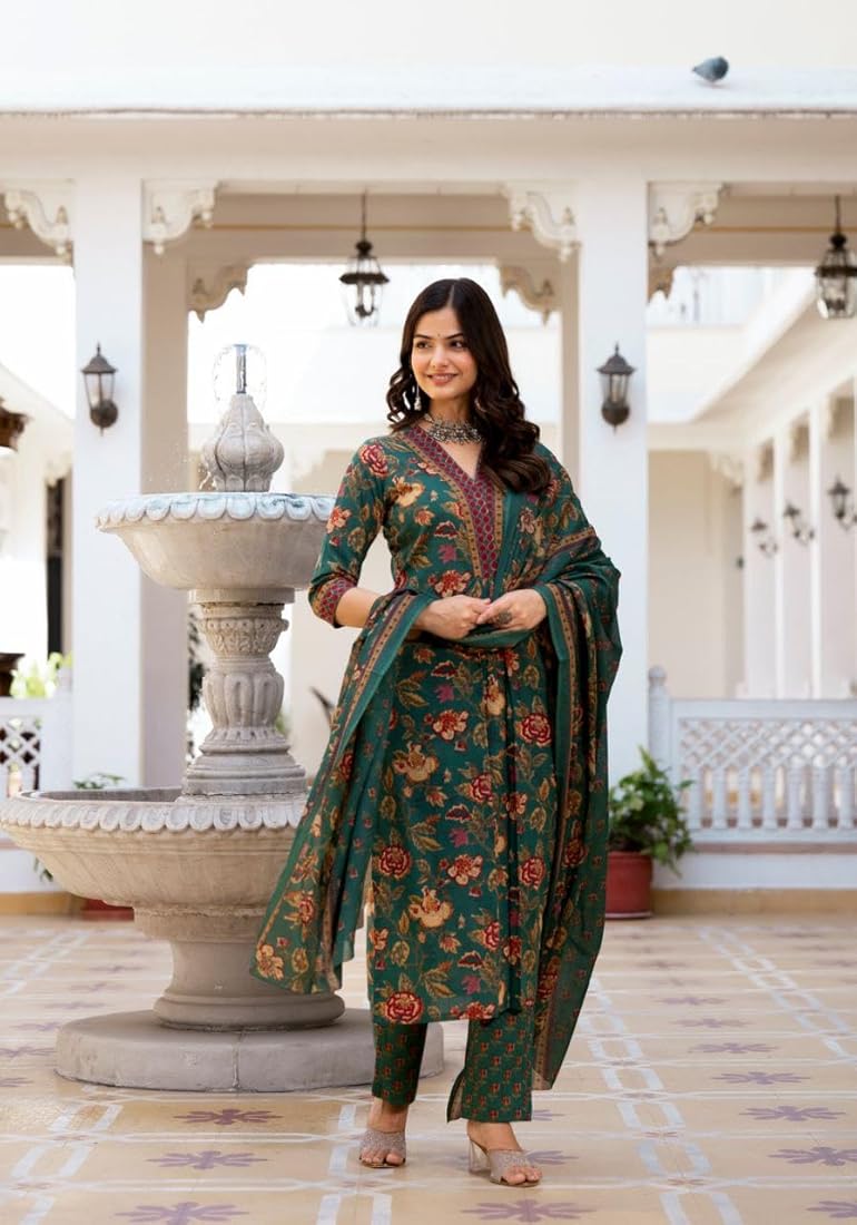 Modestouze Attires Women Floral Pattern