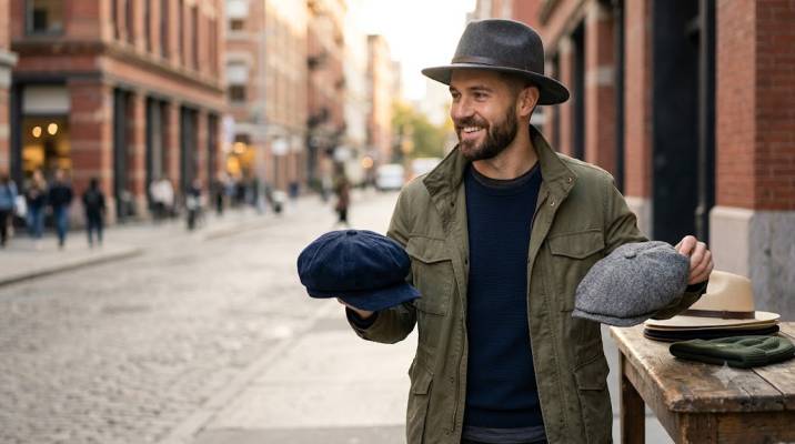 fashionable hats for men