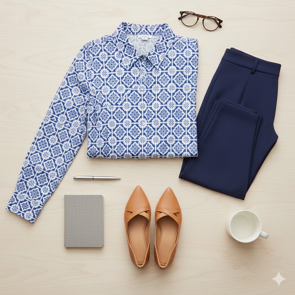 Creative Office Work Outfit