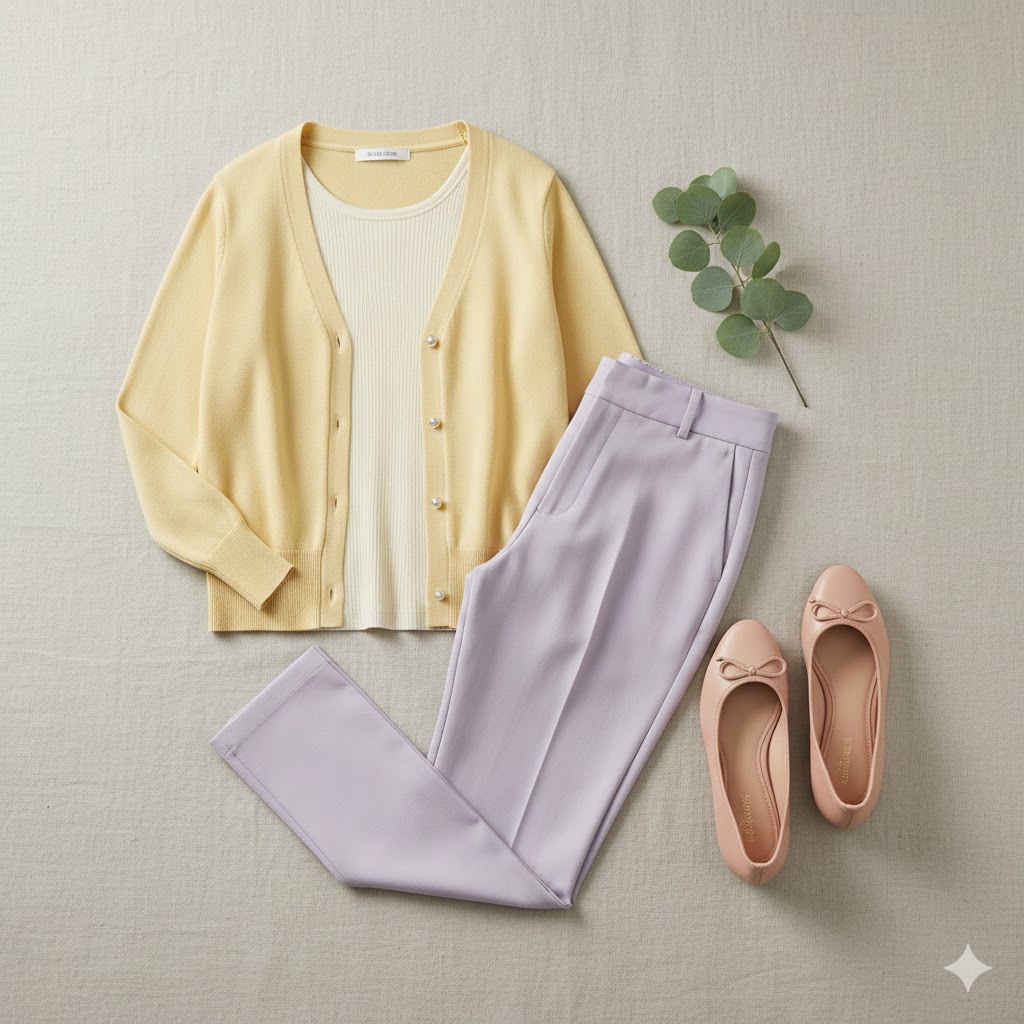 Soft Pastel Casual Outfits