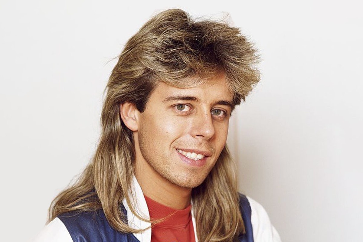 80s Mullet hair style