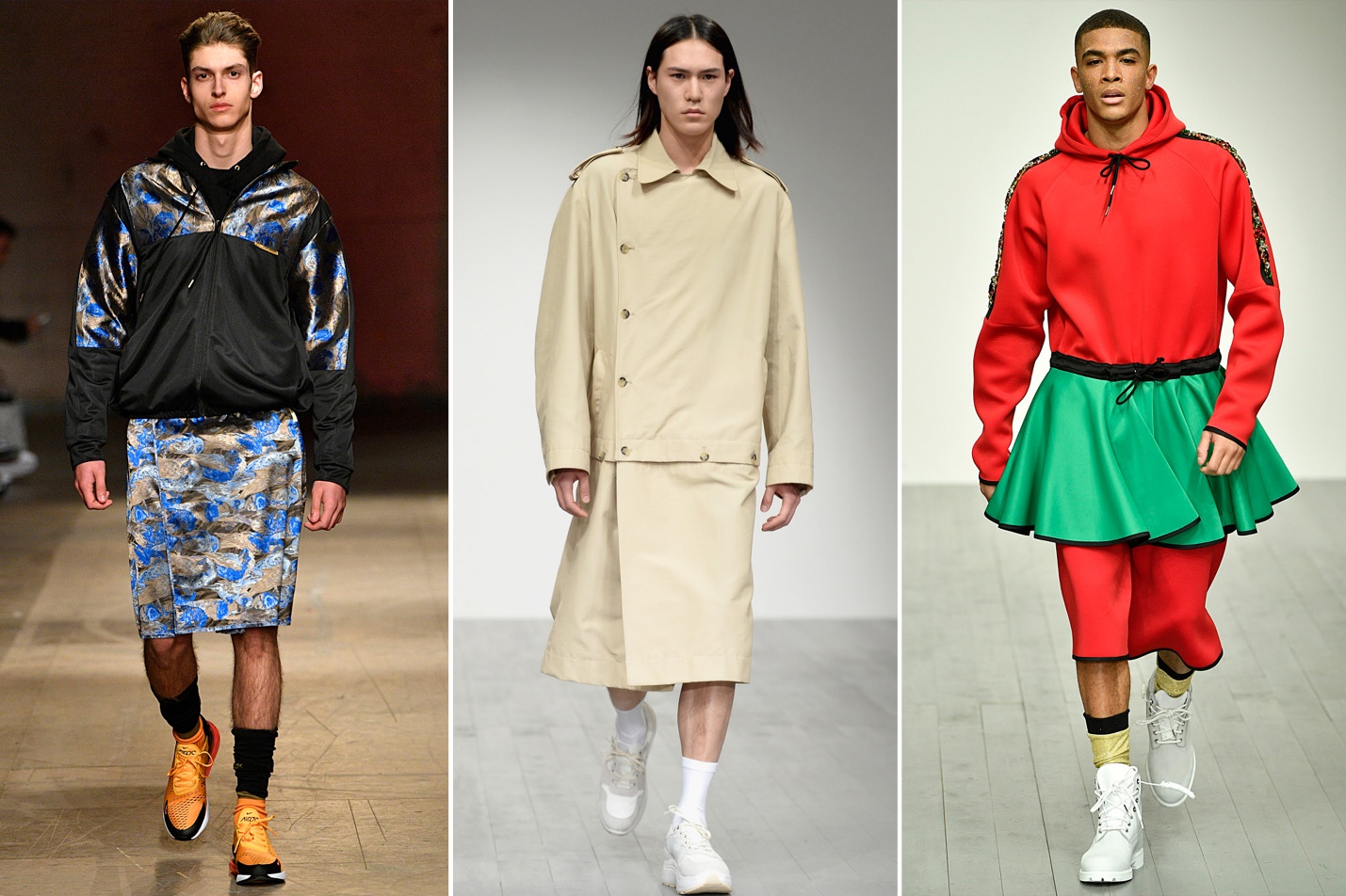 Are skirts the next men's fashion trend?