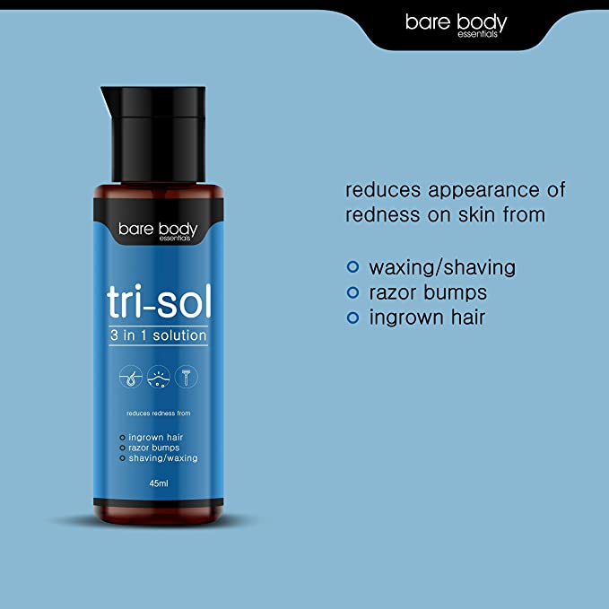 Bare Body Essentials Tri-sol 3 in 1 After Shave solution For Women - 45ml :  Amazon.in: Health & Personal Care