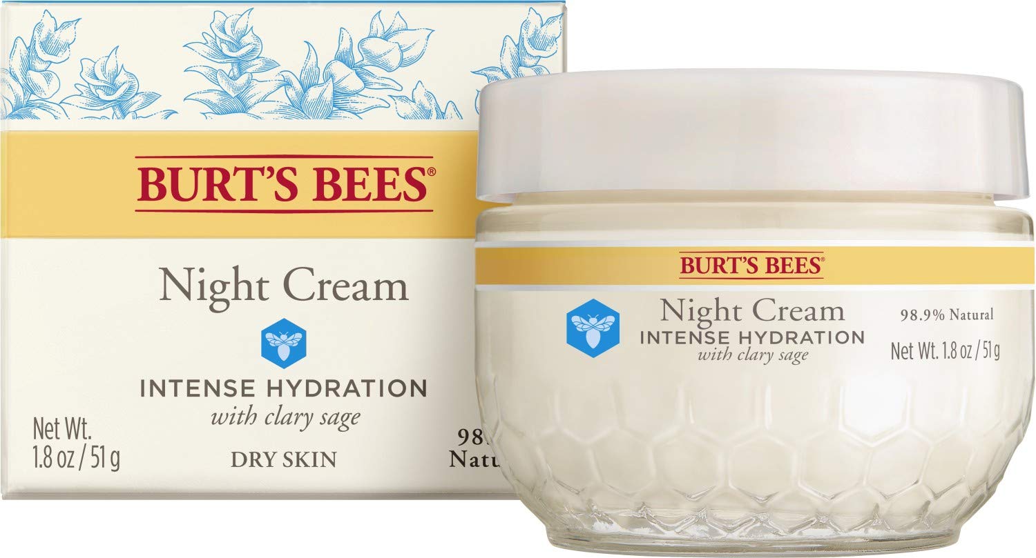 Burt's Bees Intense Hydration Night Cream 1.8 Ounce : Amazon.in: Beauty