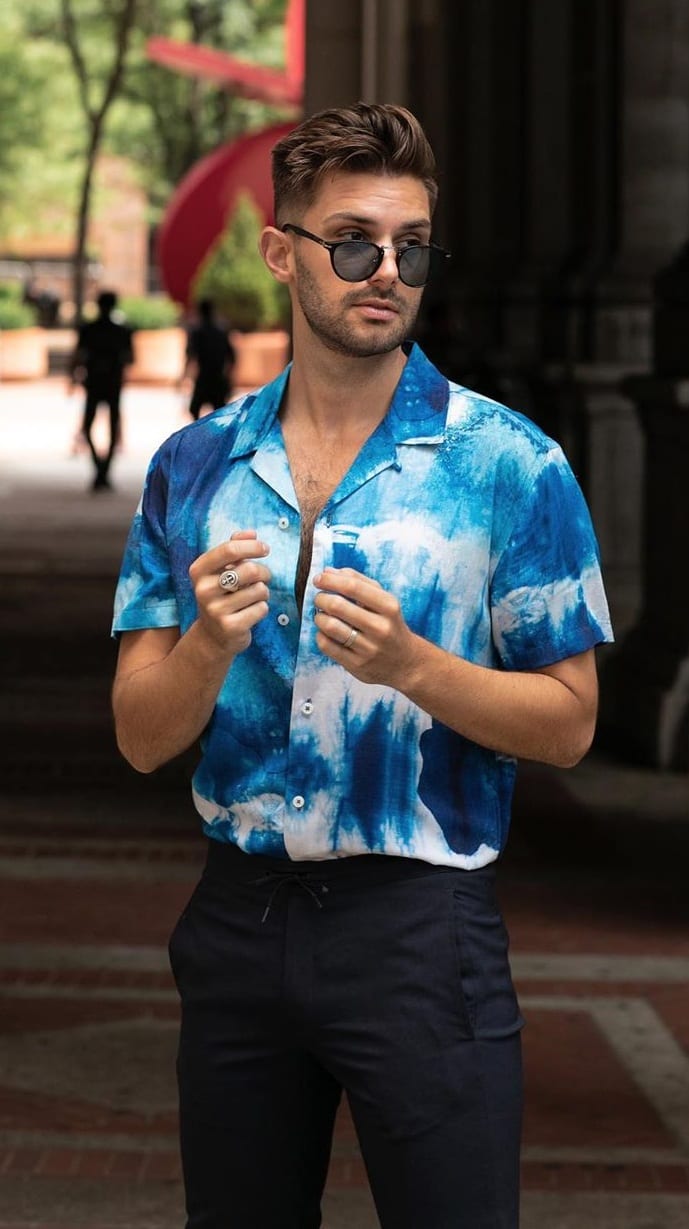 Dyed Cuban Collar Shirt Ideas 2020  Best Fashion Blog For Men -  TheUnstitchd.com