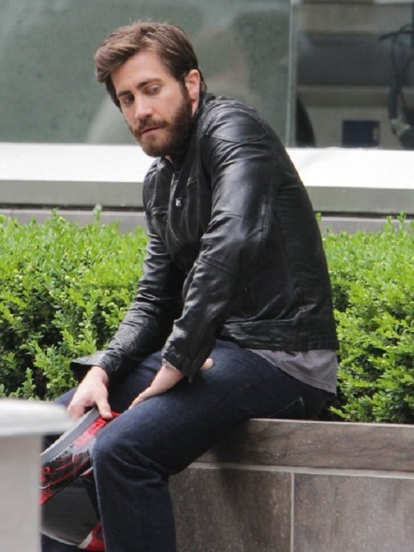 Enemy Movie Jake Gyllenhaal Black Leather Jacket - Top Celebs Jackets