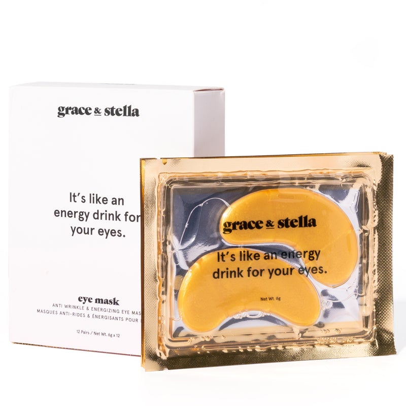 energy drink eye masks | grace & stella