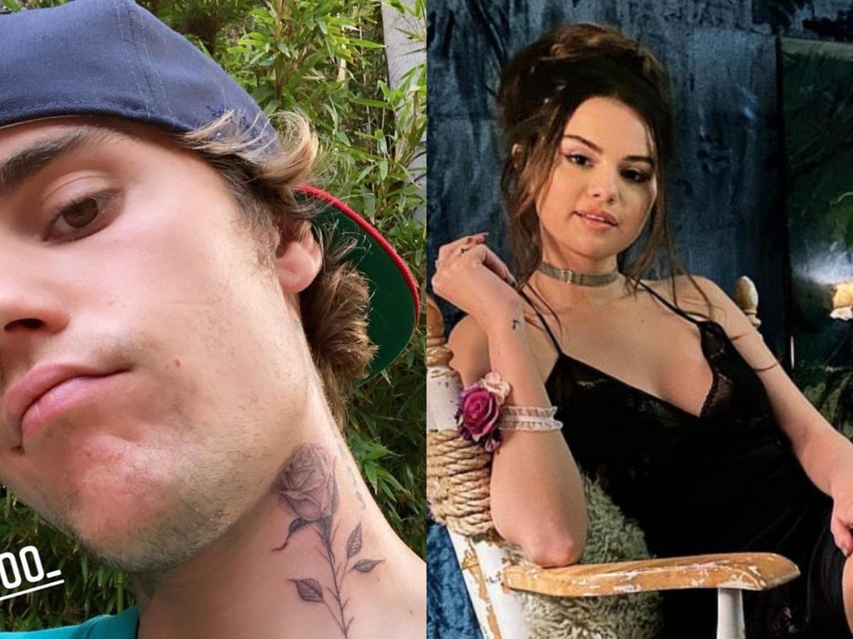 Justin Bieber flaunts his new rose tattoo; Selena Gomez feels her exes  think she&#39;s &#39;crazy&#39; | PINKVILLA