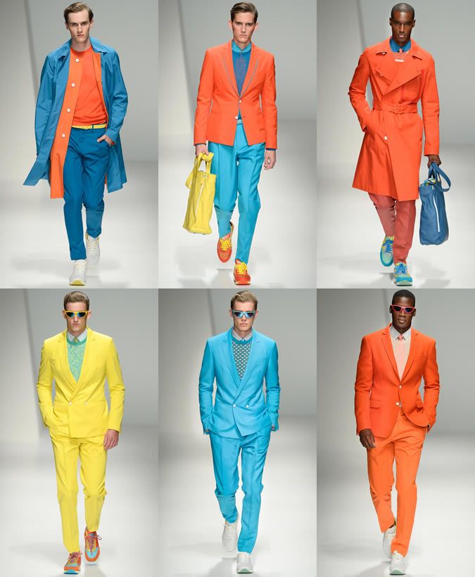 Neon and fluorescent hues: Men's 2013 spring/summer fashion colour trends.  | Neon fashion, Mens outfits, Mens fashion fall