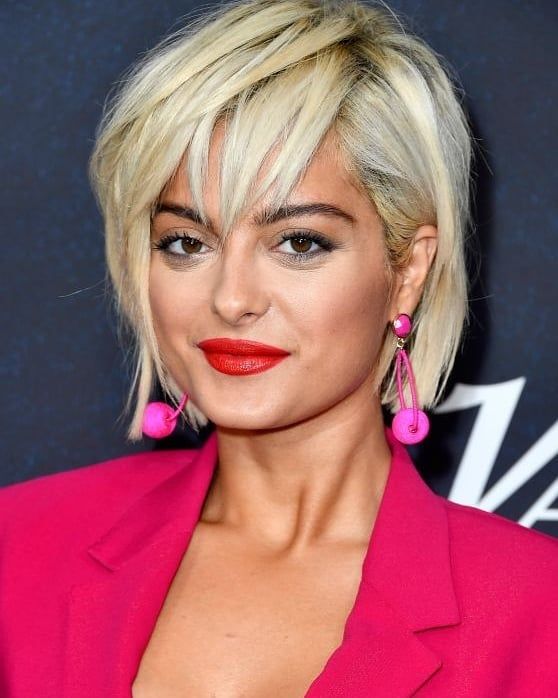 Pin by Michael Tost on Bebe Rexha  | Messy hair look, Messy hairstyles,  Bobs for thin hair