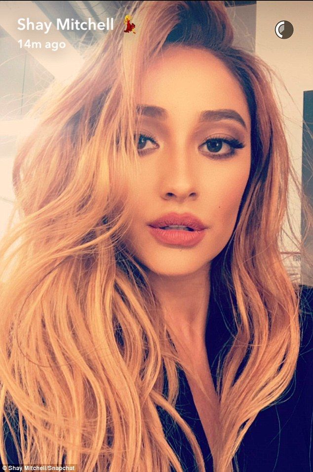 Shay Mitchell rocks different wigs during fun photo shoot | Shay mitchell  hair, Strawberry blonde hair, Hair