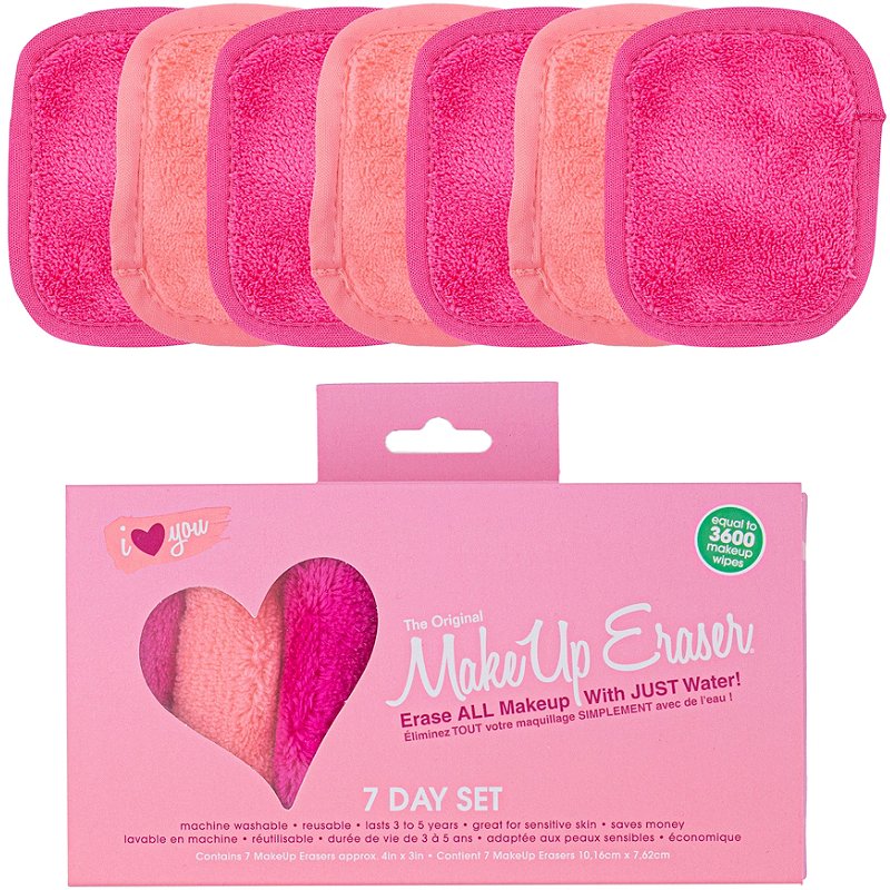 The Original MakeUp Eraser I Heart You 7-Day Set | Ulta Beauty